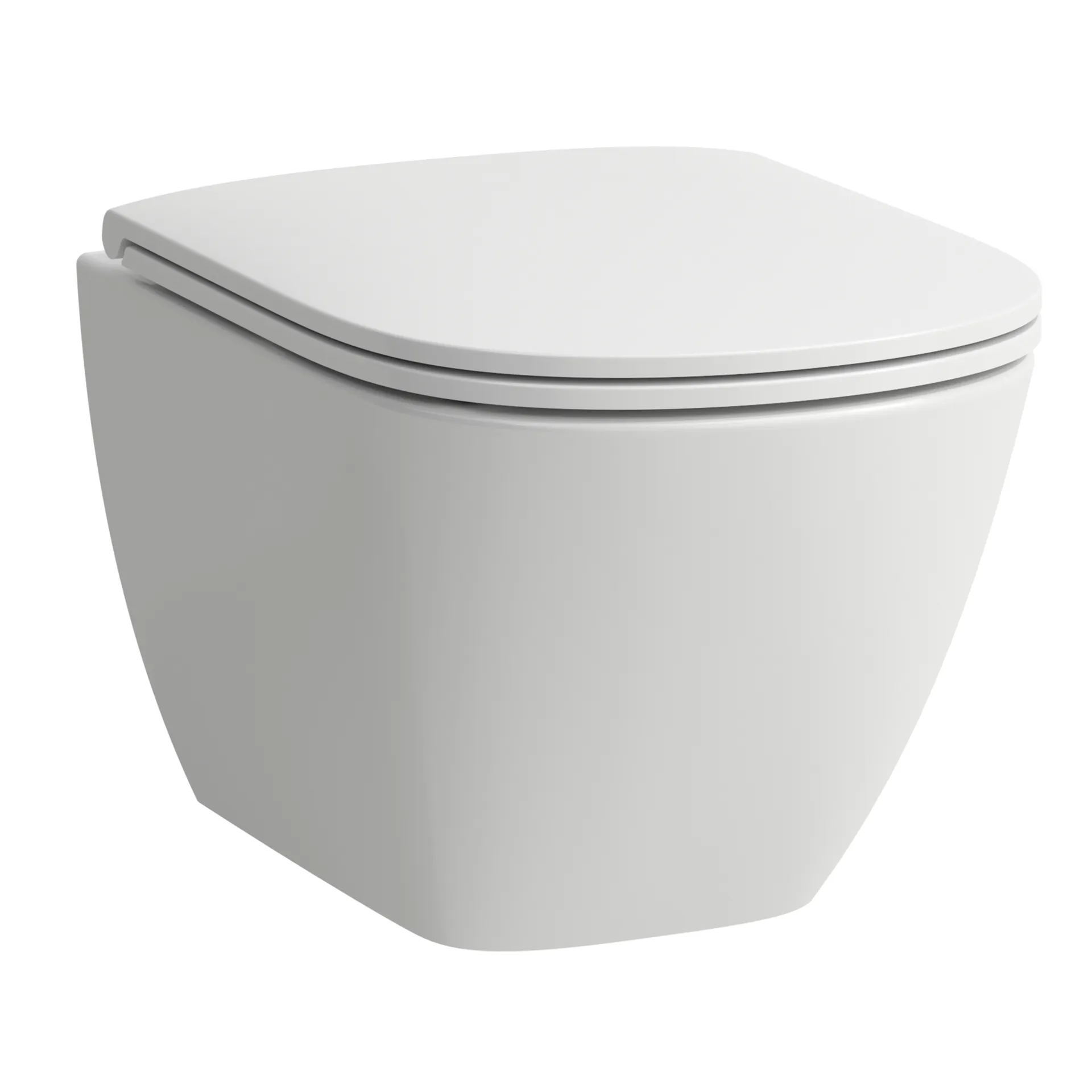 Laufen Wand-Tiefspül-WC „Lua“ 360 × 345 × 490 mm in Weiß, ohne Spülrand