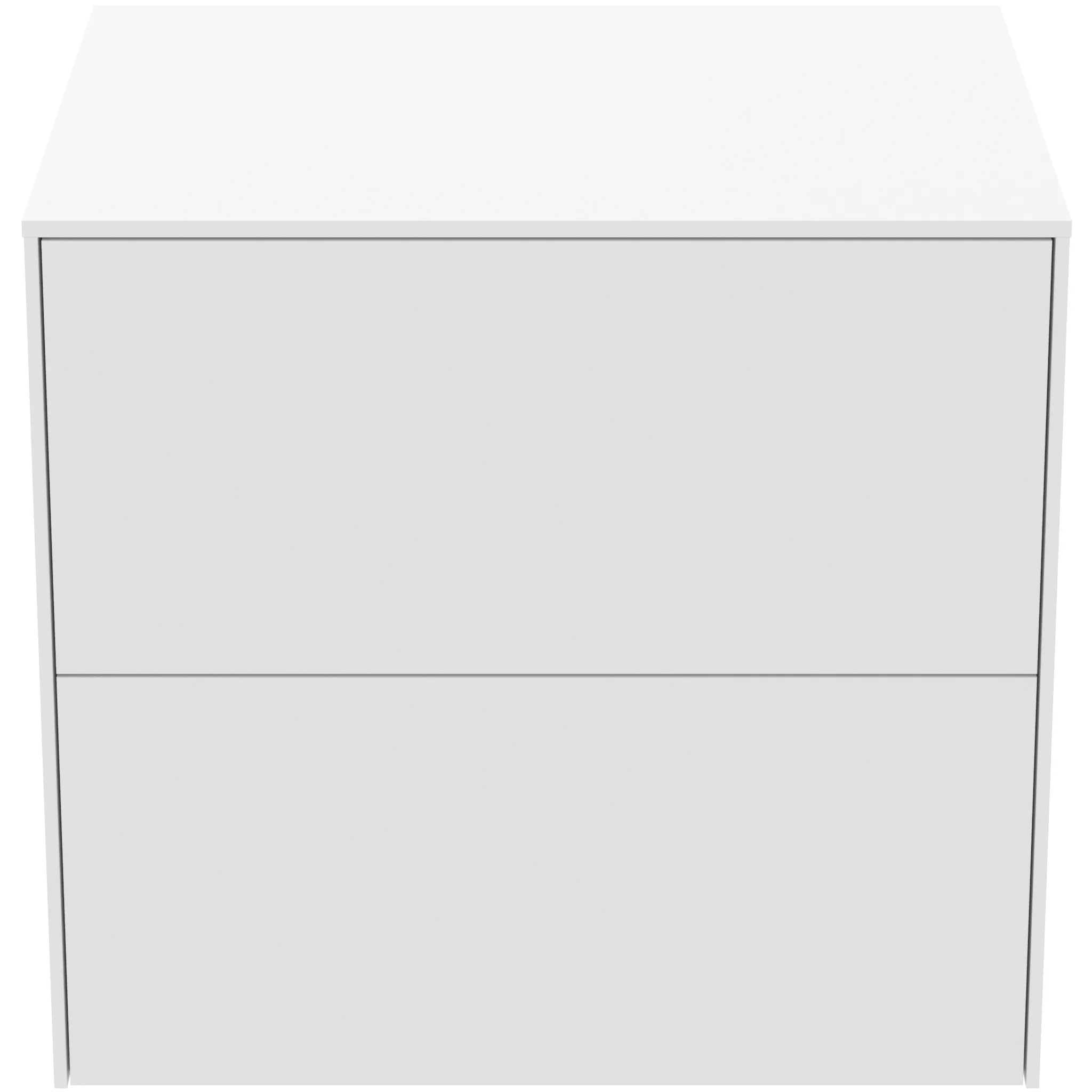 Ideal Standard Waschtischunterschrank „Conca“ 60,2 × 55 × 50,5 cm Weiß matt lackiert Ideal Standard Waschtischunterschrank „Conca“ 60,2 × 55 × 50,5 cm Weiß matt lackiert