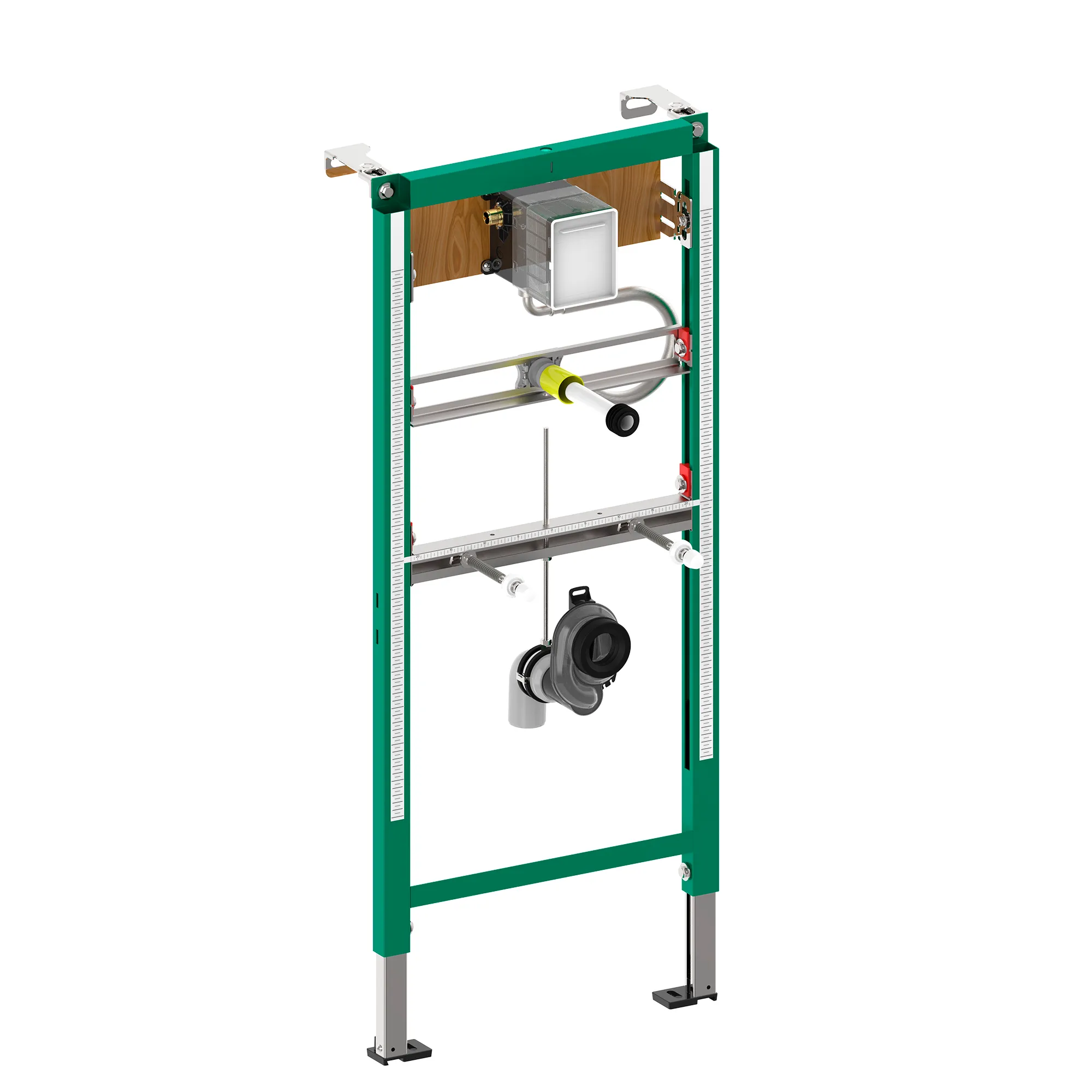 Installationselement INEOLINK für Urinale mit externer Spülung, Kartuschentechnik