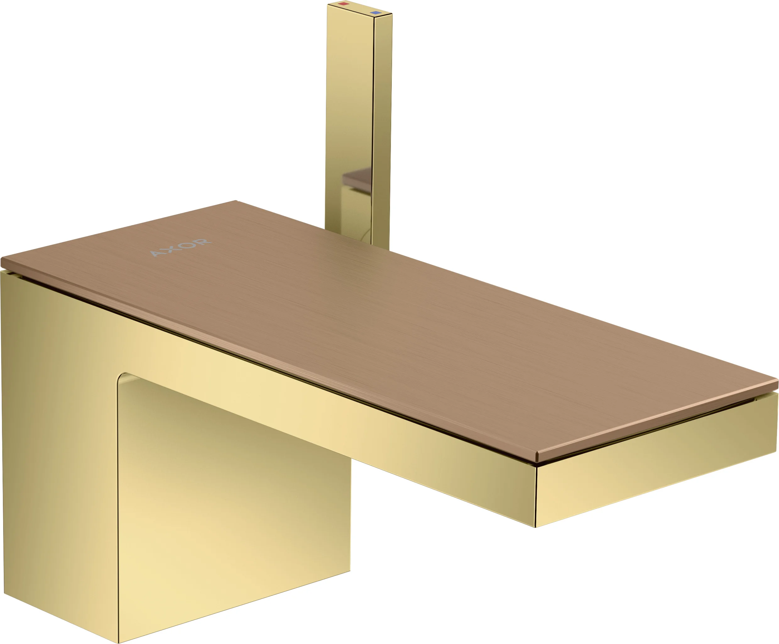 Hansgrohe AXOR MyEdition Platte 200 mm Metall Brushed Red Gold abnehmbar Hansgrohe AXOR MyEdition Platte 200 mm Metall Brushed Red Gold abnehmbar