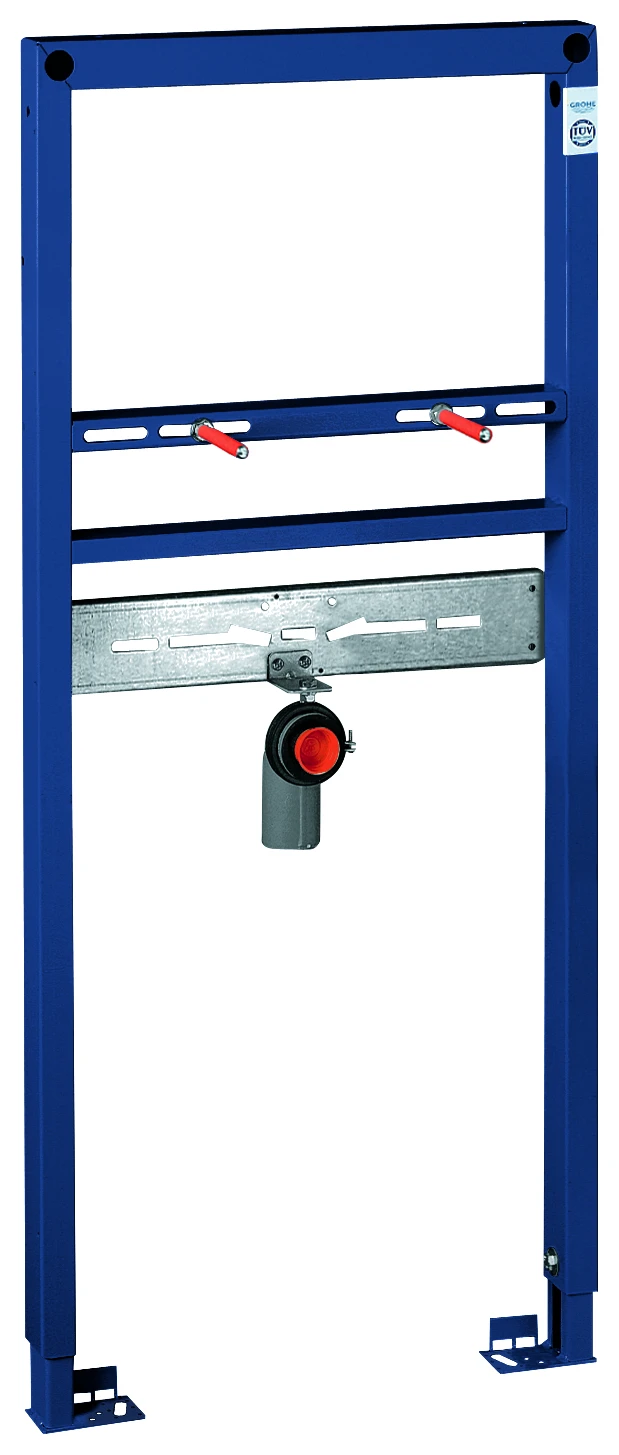 Waschtisch-Element Rapid SL 38557_1, 1,13 m Bauhöhe, für Einlochbatterie, für Vorwand- oder Ständerwandmontage, HT-Ablaufbogen DN 50