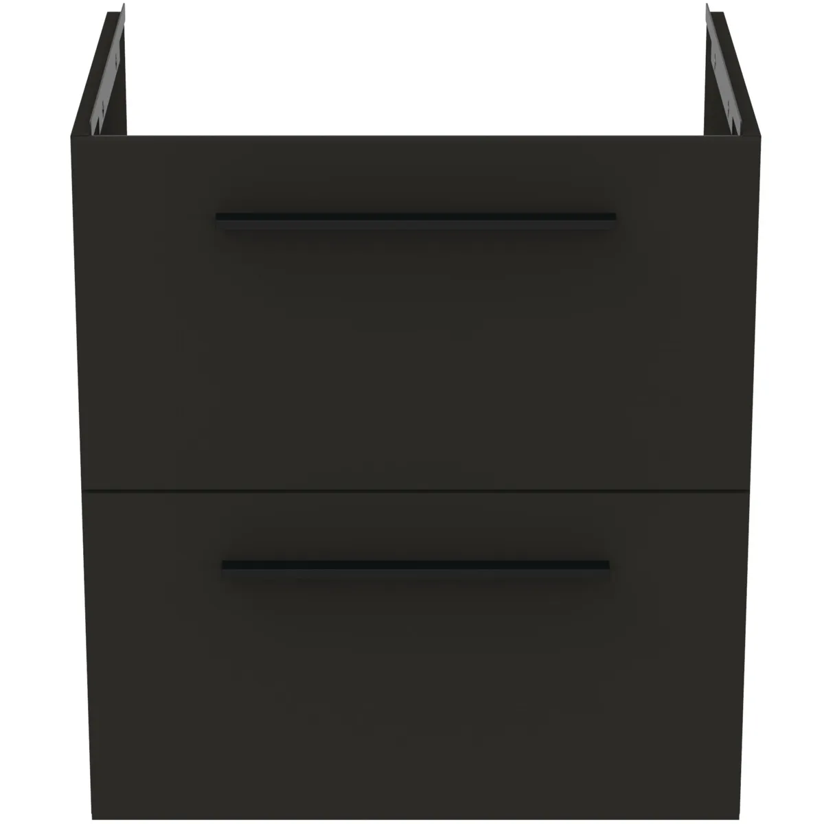 Ideal Standard i.life A Waschtischunterschrank T6850NV 2 Auszüge 580x440x630mm Carbongrau matt