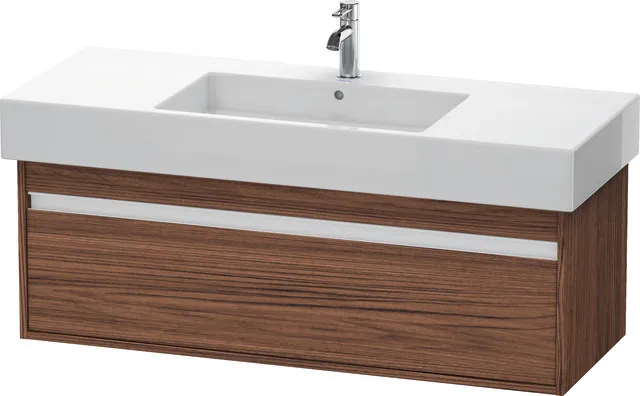 Duravit Waschtischunterschrank wandhängend „Ketho“ 120 × 41 × 45,5 cm Nussbaum Dunkel Duravit Waschtischunterschrank wandhängend „Ketho“ 120 × 41 × 45,5 cm Nussbaum Dunkel