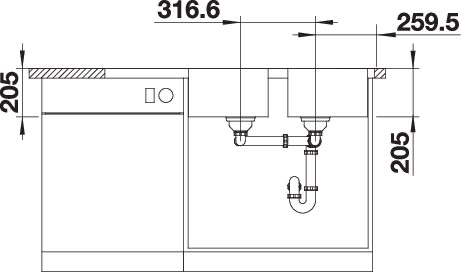 BLANCO LEMIS 8 S-IF BLANCO LEMIS 8 S-IF