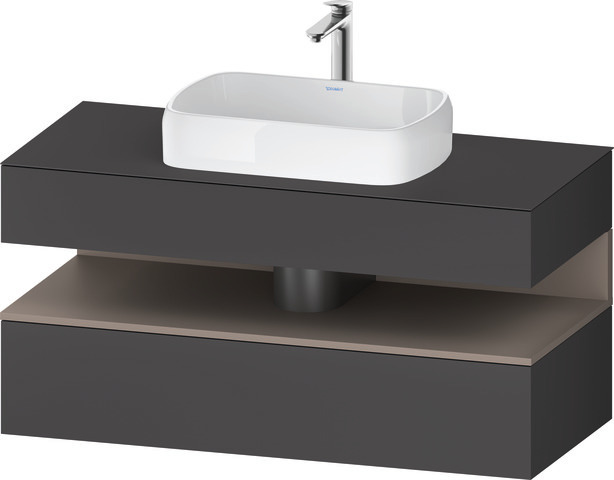 Duravit Waschtischunterschrank wandhängend „Qatego“ 120 × 60 × 55 cm