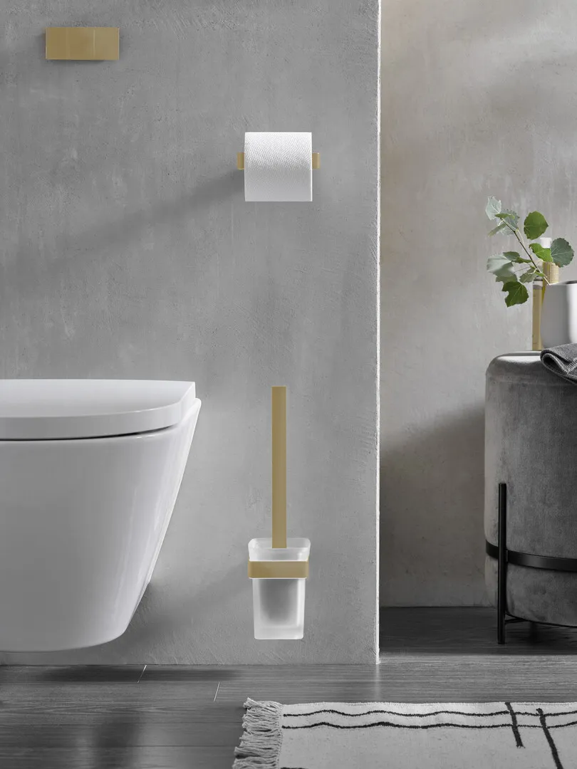 loft BürstengarniturGlasteil satiniert, gold loft BürstengarniturGlasteil satiniert, gold