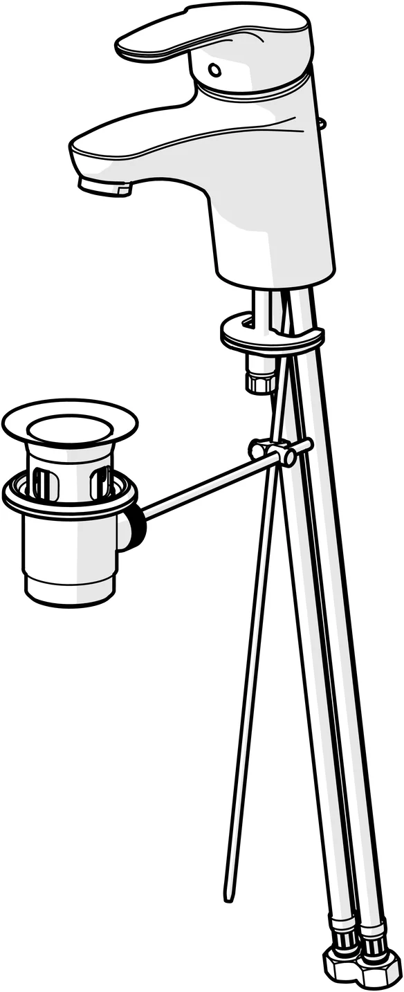 HansaMIX Waschtischarmatur Hansamix neu Einhebelmischer Chrom HansaMIX Waschtischarmatur Hansamix neu Einhebelmischer Chrom