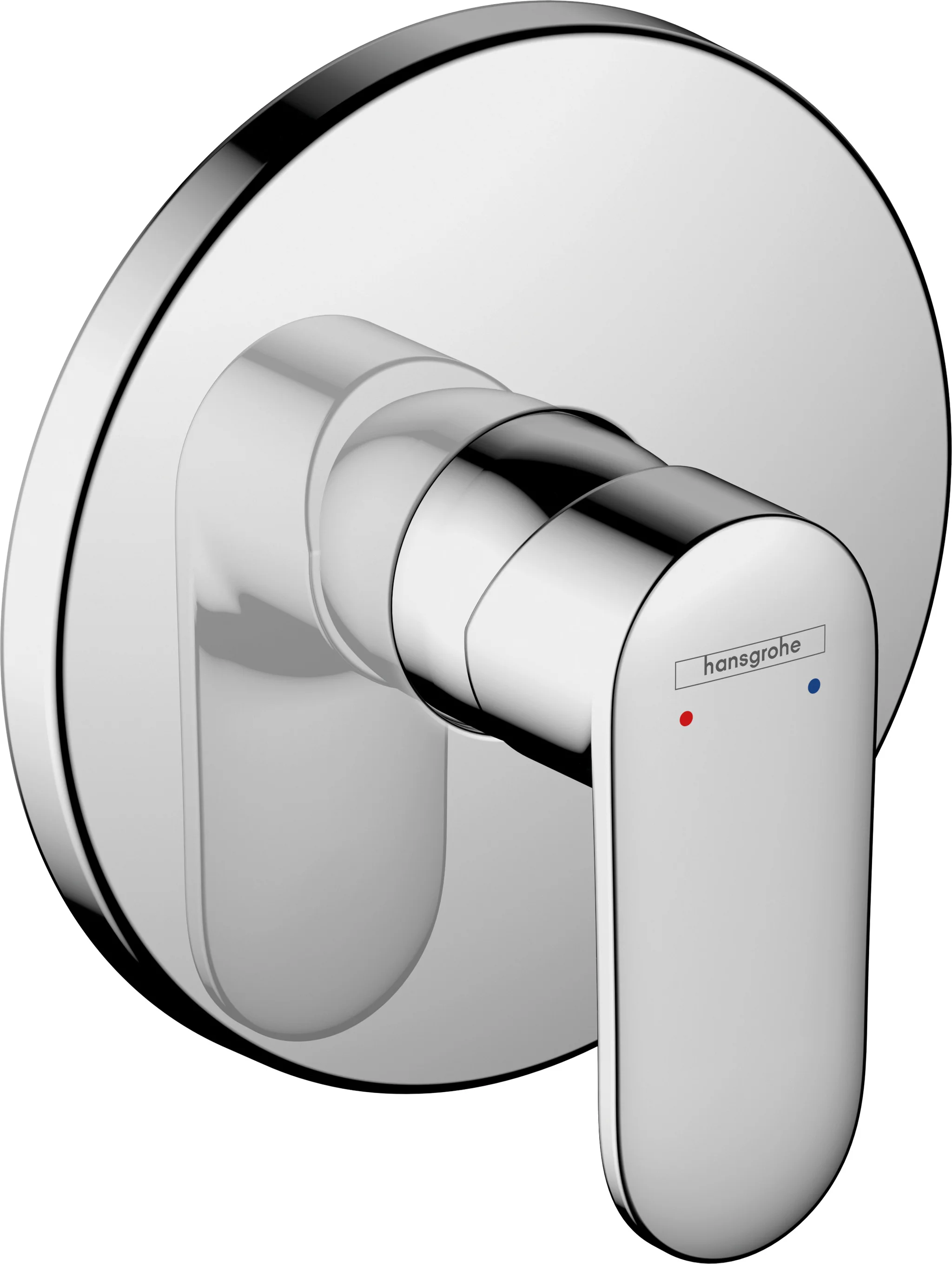 Hansgrohe Vernis Blend Einhebel-Brausemischer Unterputz, Chrom, max. Durchflussmenge 29,3 l/min bei 3 bar, Keramikmischsystem, einstellbare Temperaturbegrenzung