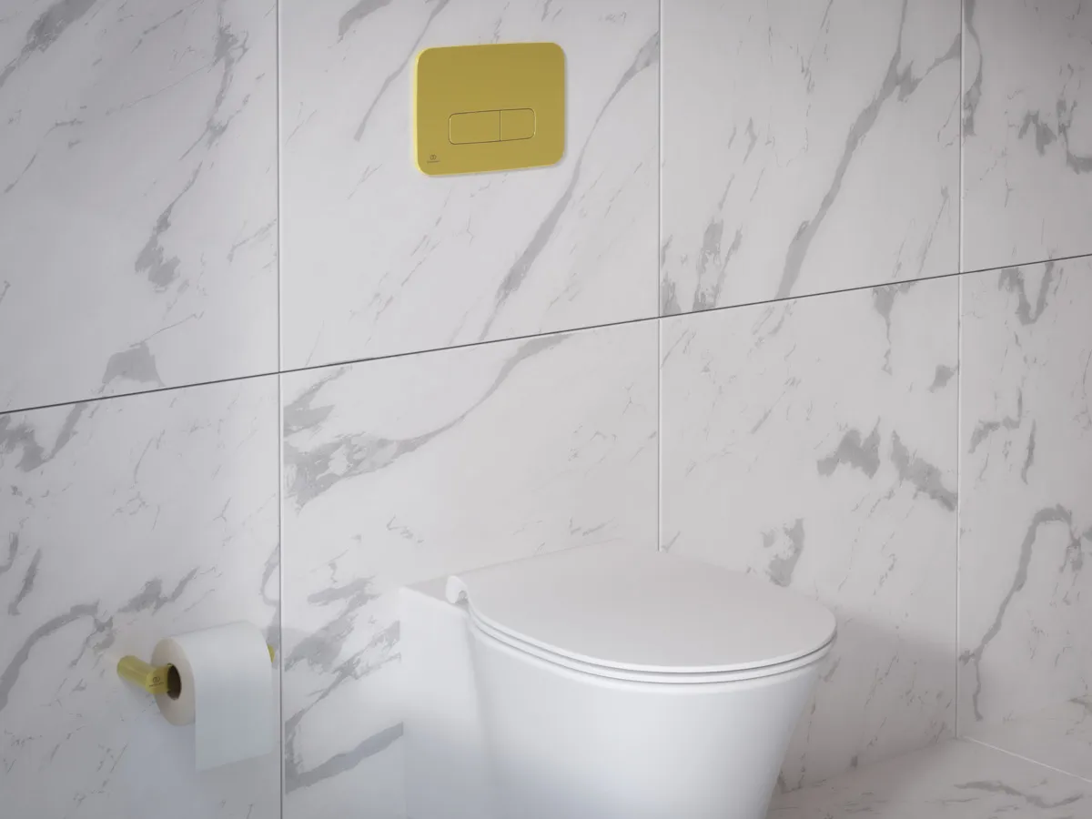 Ideal Standard Conca Papierrollenhalter, rund, Brushed Gold Ideal Standard Conca Papierrollenhalter, rund, Brushed Gold