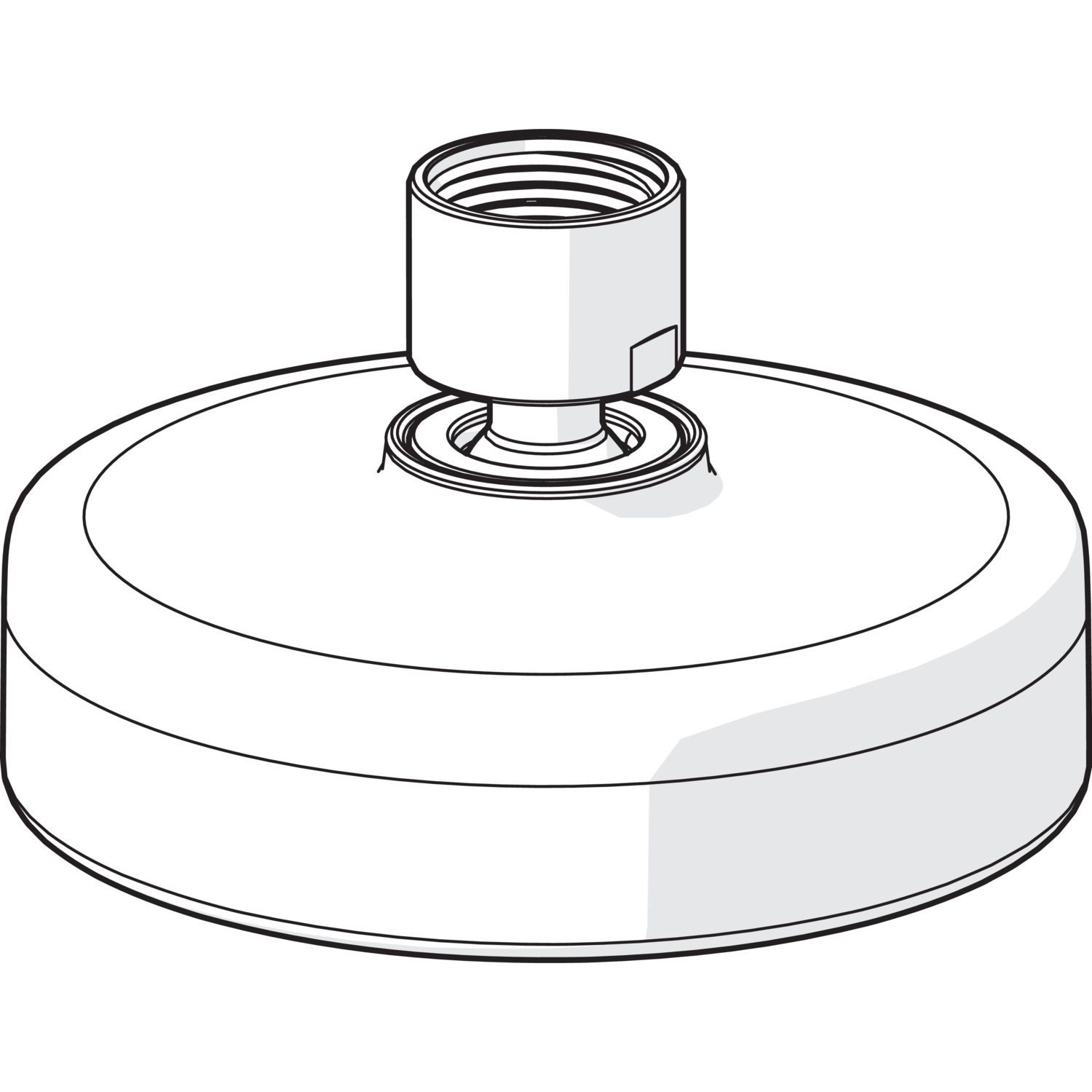 HansaMEDIJET Kopfbrause HansaMEDIJET 4429 1-strahlig d 95 mm DN15 Chrom HansaMEDIJET Kopfbrause HansaMEDIJET 4429 1-strahlig d 95 mm DN15 Chrom