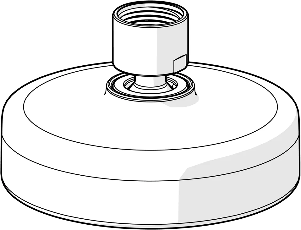 HansaMEDIJET Kopfbrause HansaMEDIJET 4429 1-strahlig d 95 mm DN15 Chrom HansaMEDIJET Kopfbrause HansaMEDIJET 4429 1-strahlig d 95 mm DN15 Chrom