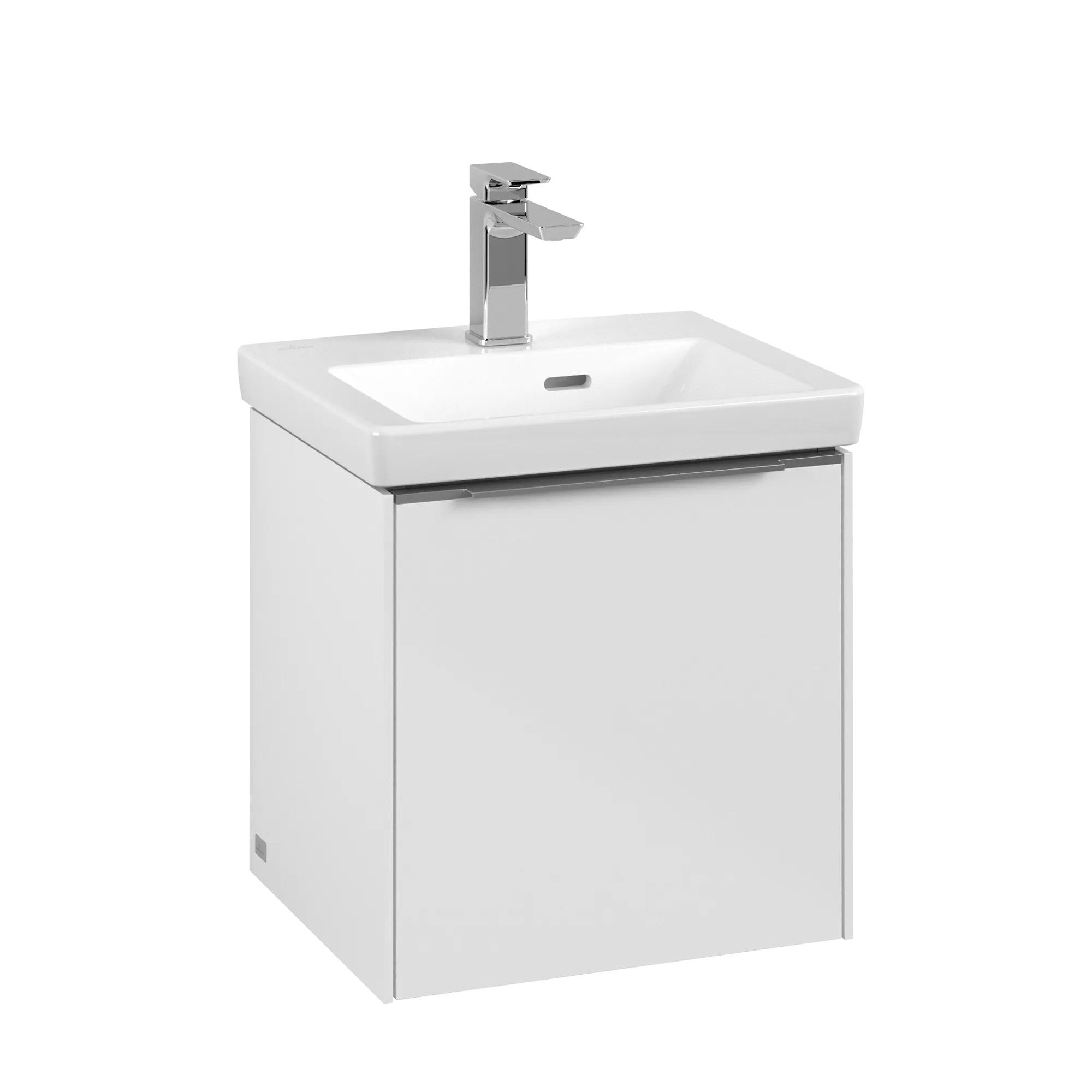 Villeroy & Boch Subway 3.0 Waschbeckenunterschrank C58200, 423 x 429 x 377,5 mm, Eckig, Brilliant White