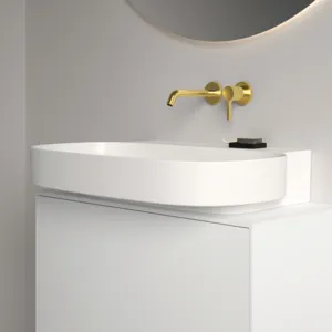 Waschbecken „Linda-X“ 75 × 50 × 13,5 cm in Weiß Waschbecken „Linda-X“ 75 × 50 × 13,5 cm in Weiß