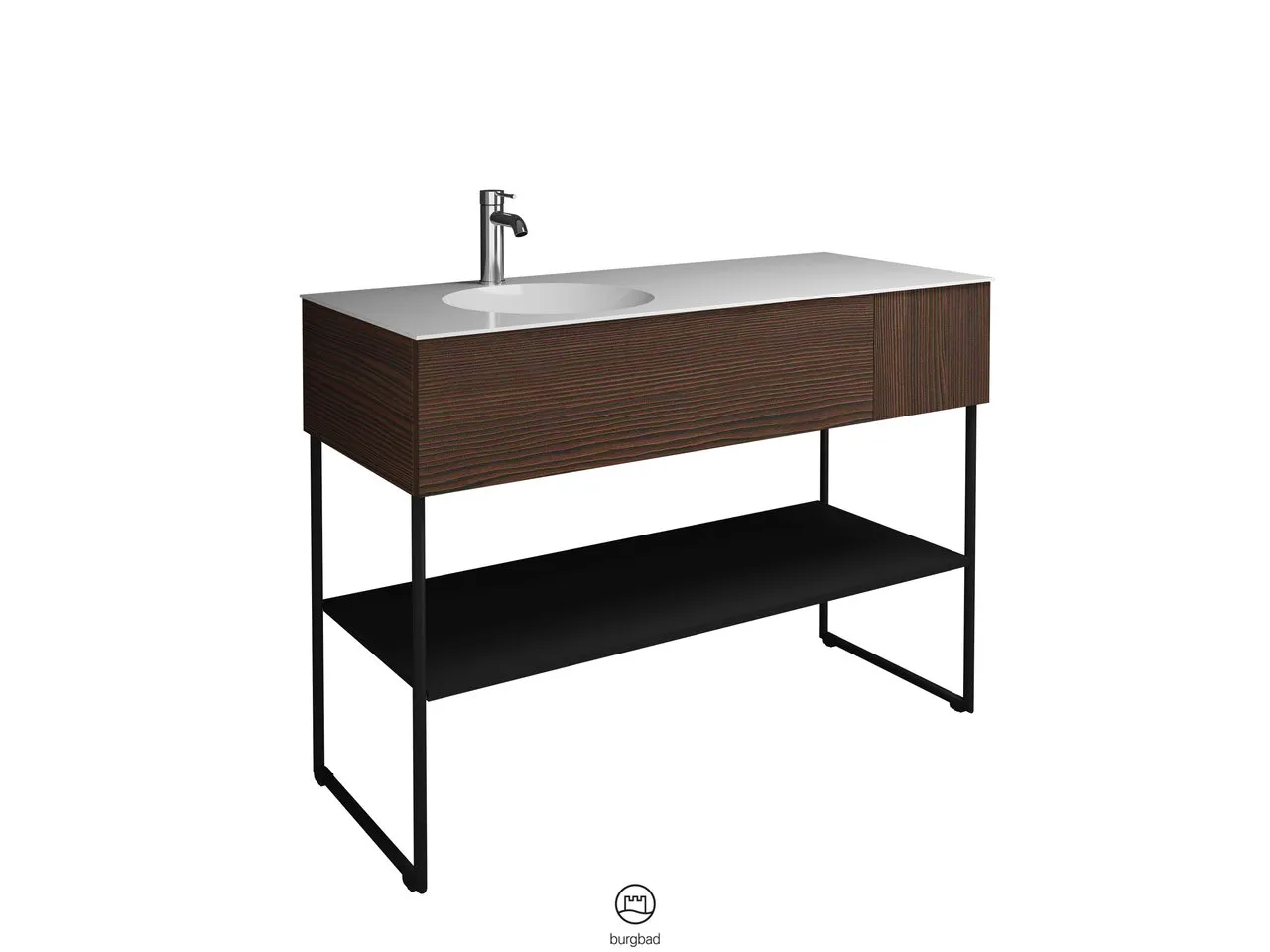 burgbad Badmöbelset „Coco“ in Weiß Matt mit Laserkante burgbad Badmöbelset „Coco“ in Weiß Matt mit Laserkante