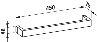 Laufen Handtuchhalter „Kartell“ in Smaragdgrün Laufen Handtuchhalter „Kartell“ in Smaragdgrün