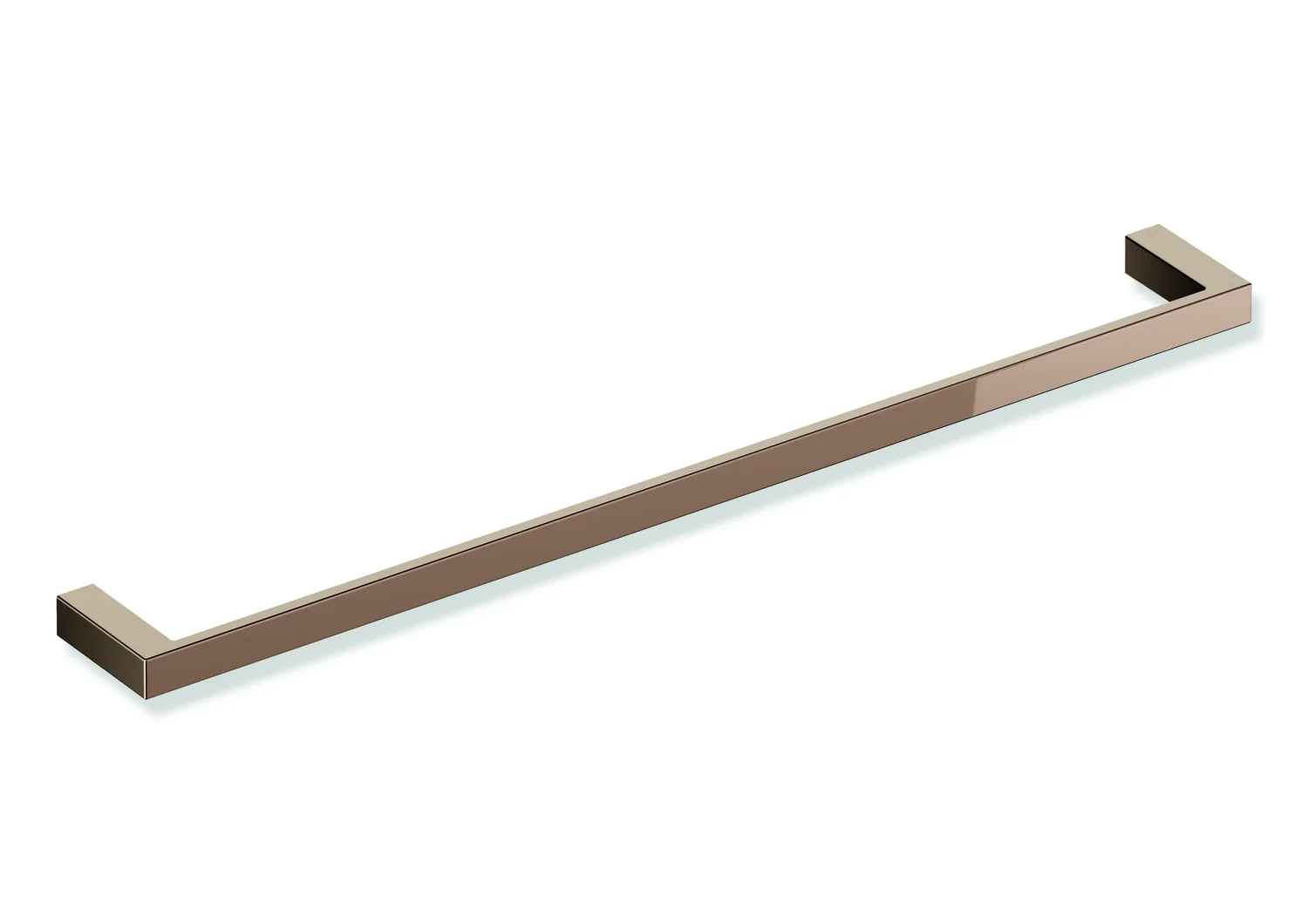HEWI Badetuchhalter System 900Q, PVD, Kupfer glänzend, 600 mm Breite, 20 mm Höhe, 70 mm Tiefe HEWI Badetuchhalter System 900Q, PVD, Kupfer glänzend, 600 mm Breite, 20 mm Höhe, 70 mm Tiefe