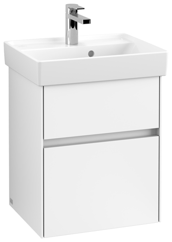Villeroy & Boch Waschtischunterschrank „Collaro“ für Schrankwaschtisch 46 × 54,6 × 37,4 cm 2 Auszüge / Schubladen