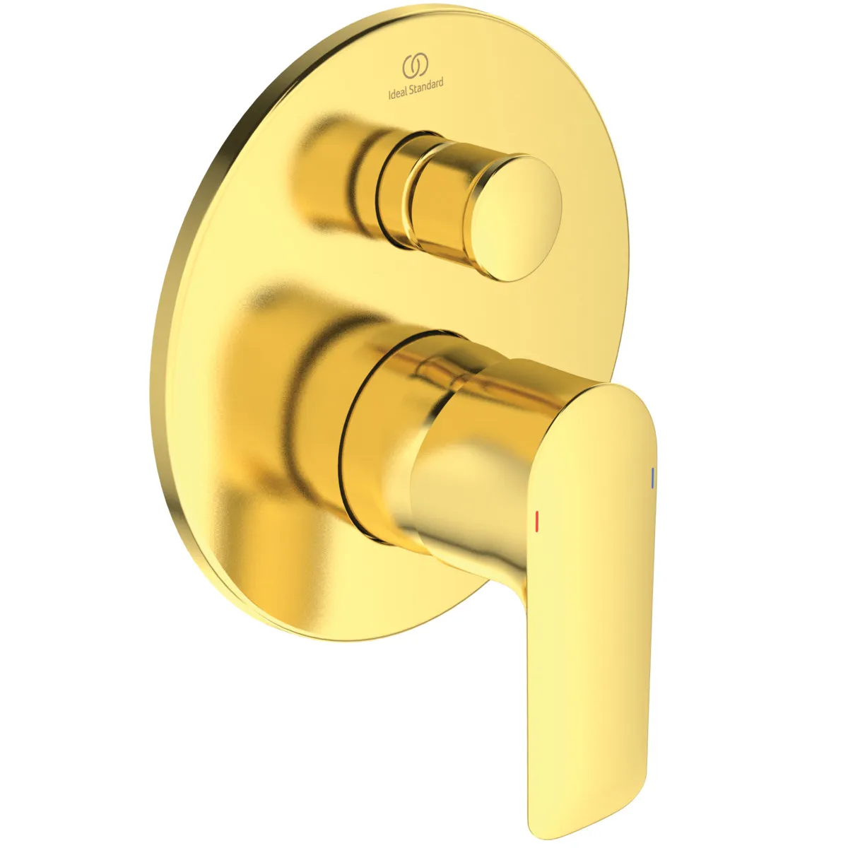 Badearmatur Unterputz Connect Air, Bausatz2, Durchmesser:163mm, eigensicher nach DIN EN 1717, Brushed Gold Badearmatur Unterputz Connect Air, Bausatz2, Durchmesser:163mm, eigensicher nach DIN EN 1717, Brushed Gold