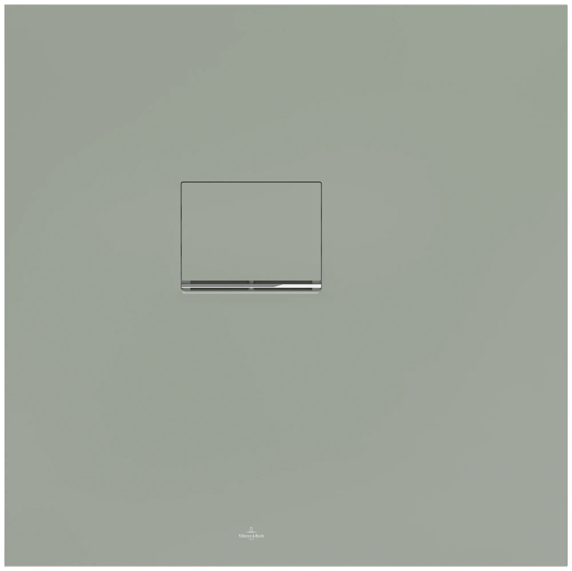 Villeroy & Boch Duschwanne Squaro Infinity, quadratisch, 800x800 mm, Höhe 40 mm, Morning Green, Acryl-Ablaufabdeckung, rutschhemmend (Antirutschklasse C), Aufsatzmontage Villeroy & Boch Duschwanne Squaro Infinity, quadratisch, 800x800 mm, Höhe 40 mm, Morning Green, Acryl-Ablaufabdeckung, rutschhemmend (Antirutschklasse C), Aufsatzmontage