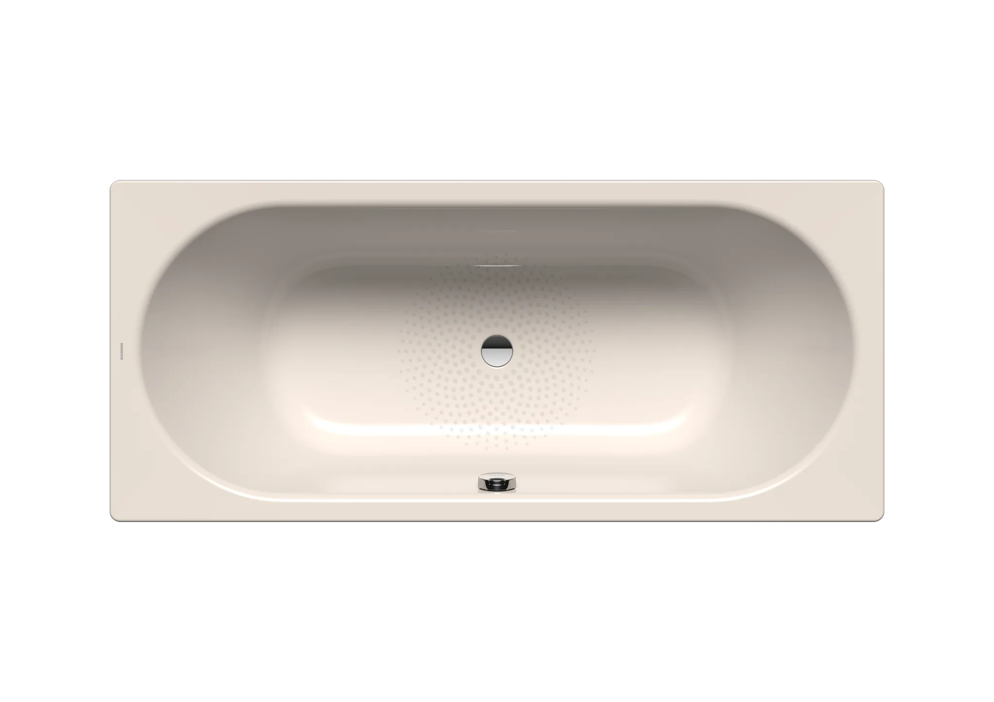Kaldewei Badewanne „Classic Duo“ rechteck 180 × 80 cm, ohne Grifflochbohrungen in pergamon