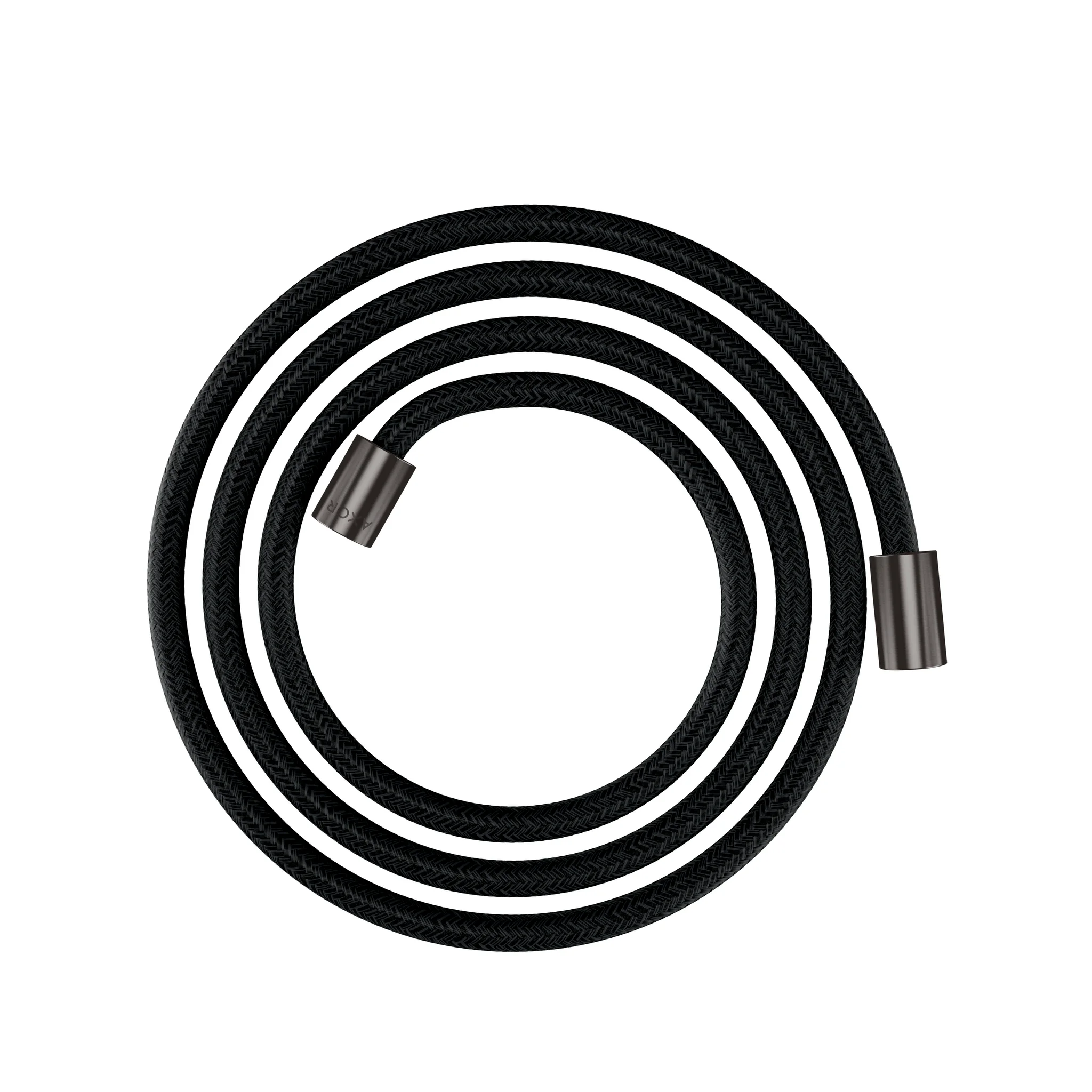 Hansgrohe AXOR ShowerSolutions Textilbrauseschlauch 2 m, Brushed Black Chrome
