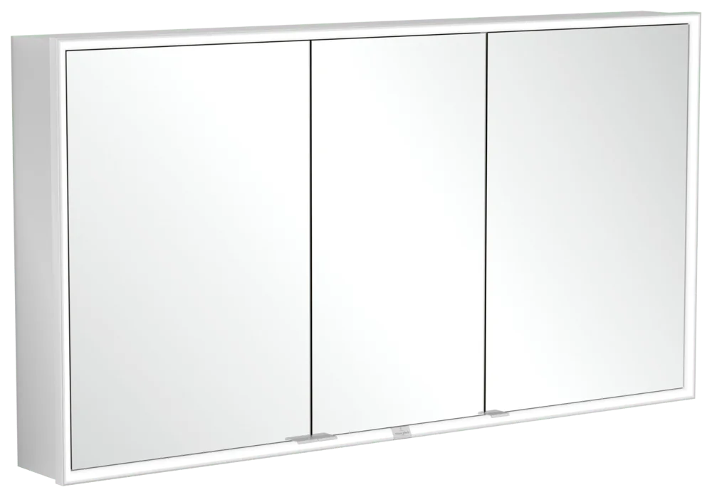 Villeroy & Boch Einbau-Spiegelschrank My View Now, 1400x750 mm, glänzend, mit Beleuchtung und Absenkautomatik Villeroy & Boch Einbau-Spiegelschrank My View Now, 1400x750 mm, glänzend, mit Beleuchtung und Absenkautomatik