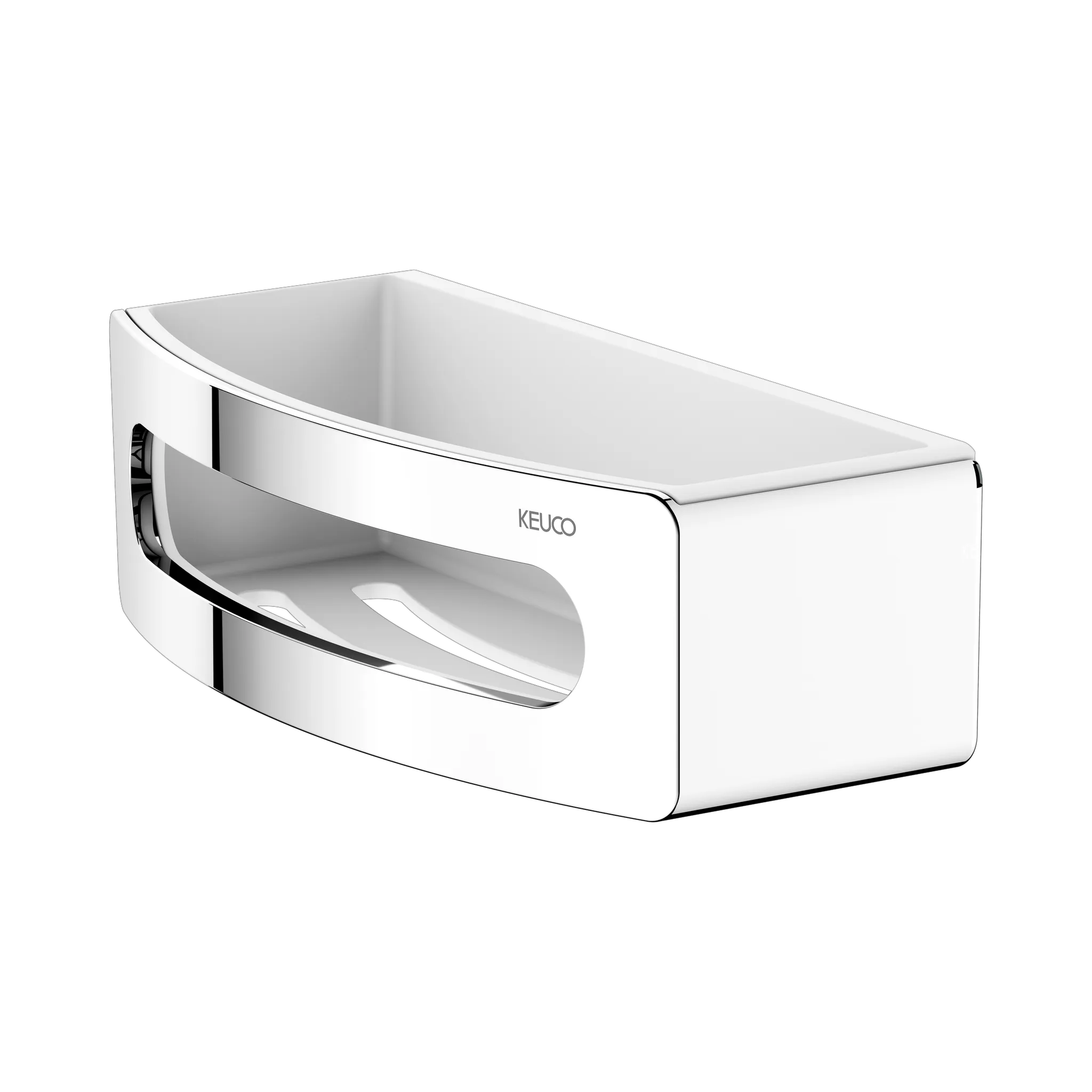 Elegance 11658010000 Duschkorb Kunststoff-Einsatz weiß verchromt Elegance 11658010000 Duschkorb Kunststoff-Einsatz weiß verchromt