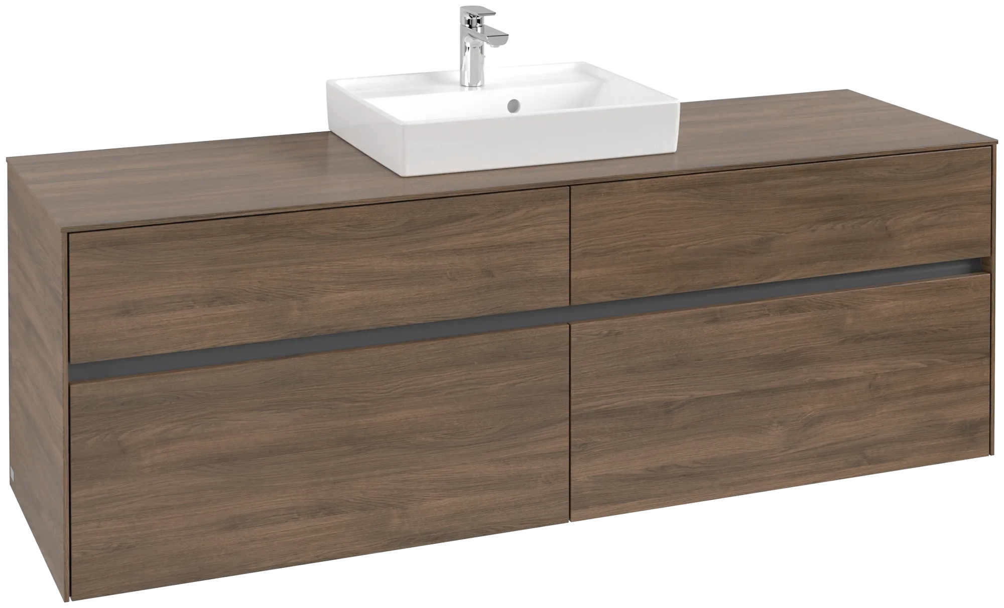 Villeroy & Boch Collaro Waschbeckenunterschrank C07700, 1600x548x500mm, Arizona Oak