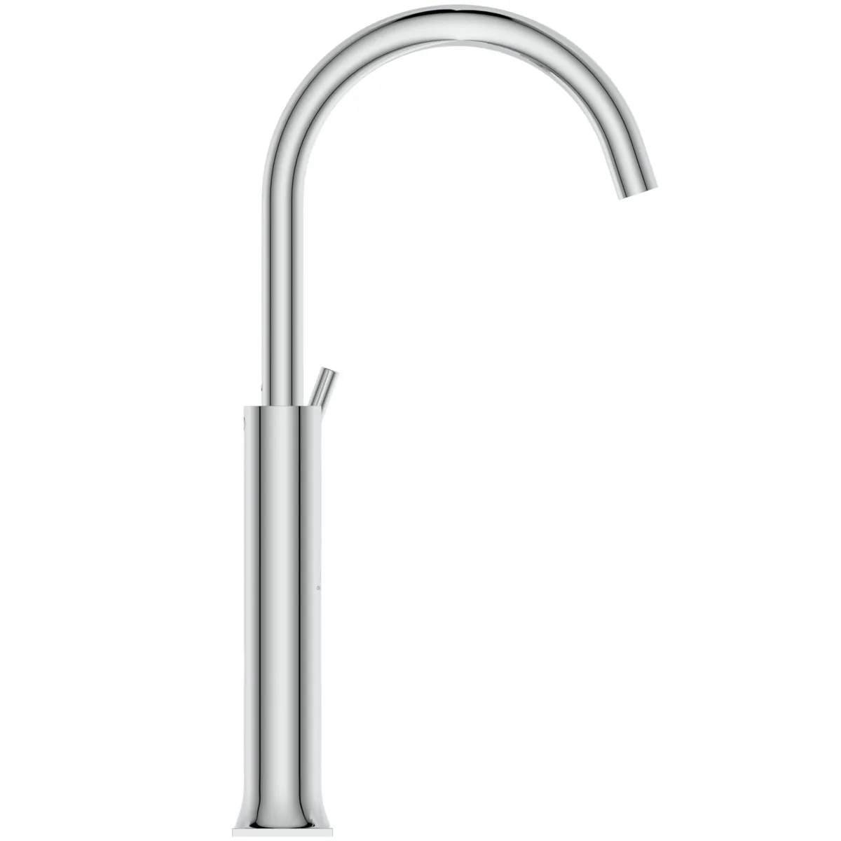 Waschtischarmatur Joy Neo ohne Ablaufgarnitur verlängerter Sockel Ausladung 169mm Hebelgriff Magnetic Grey