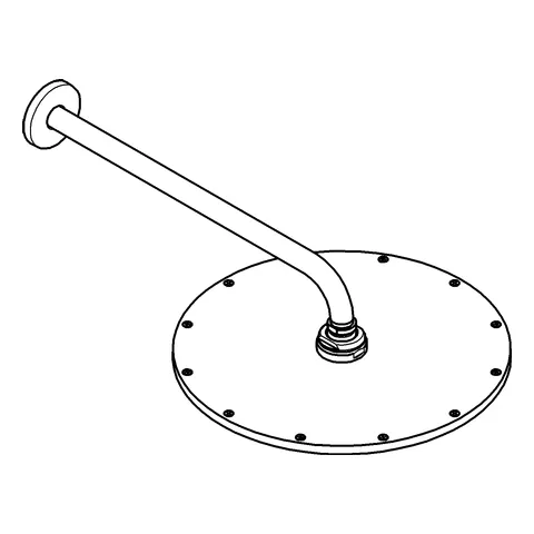 Kopfbrauseset Rainshower Cosmopolitan 310 26066, Brausearm 380 mm, 9,5 l/min Durchflusskonstanthalter, chrom Kopfbrauseset Rainshower Cosmopolitan 310 26066, Brausearm 380 mm, 9,5 l/min Durchflusskonstanthalter, chrom