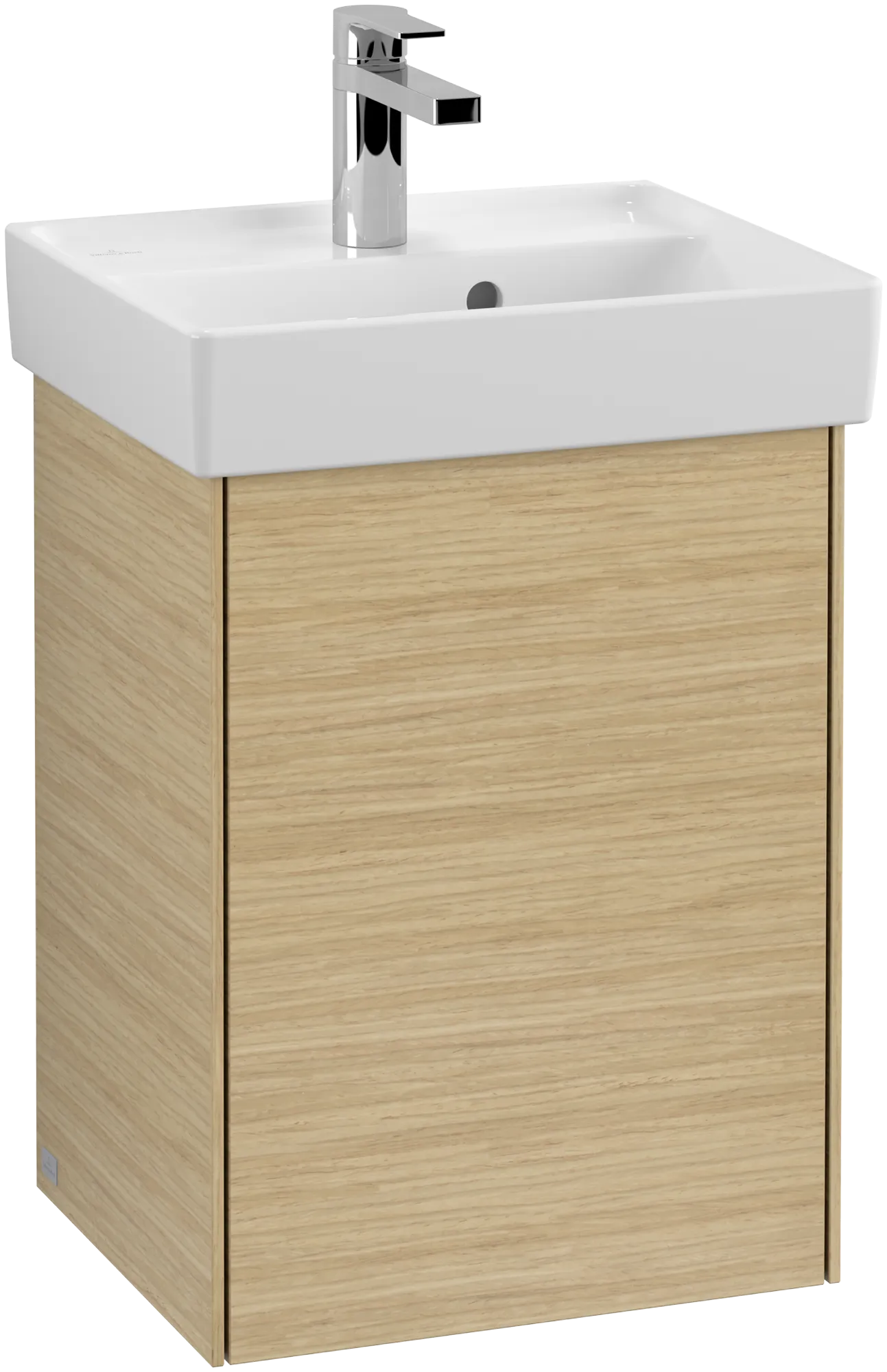 Villeroy & Boch Collaro Waschbeckenunterschrank 410 x 546 x 344 mm, Holz, Eckig, Waschbecken mittig