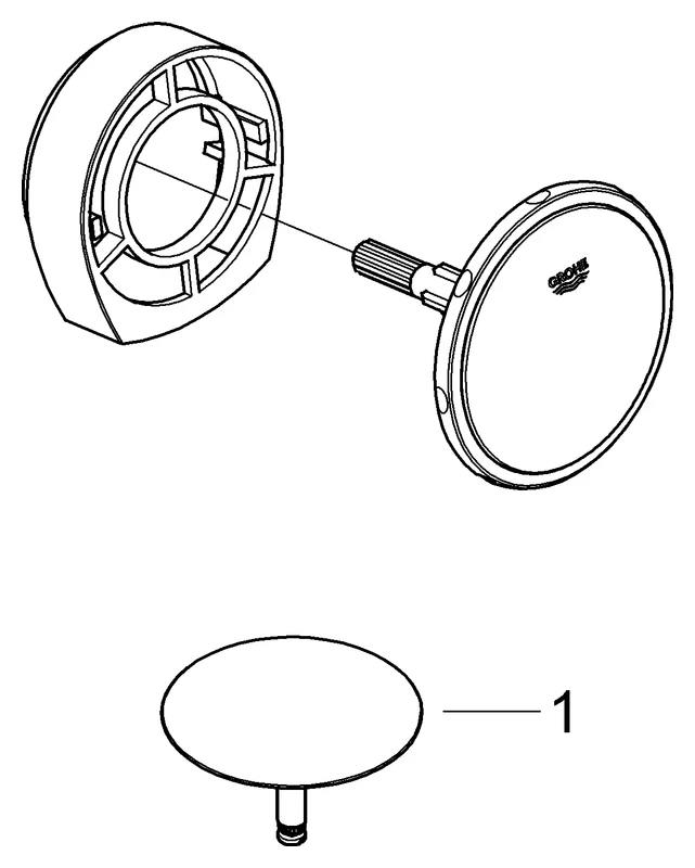 Grohe Talentofill Wannenfüll- und Überlaufgarnitur Fertigmontageset supersteel Grohe Talentofill Wannenfüll- und Überlaufgarnitur Fertigmontageset supersteel