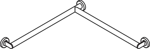 Dusch-, WannenhandlaufEdelstahl, PVD, waagerechte Längen 647 mm, 70 mm tief, Stangendurchmesser 32 mm, Ausführung rechts, in Farbe CK (messing glänzend) Dusch-, WannenhandlaufEdelstahl, PVD, waagerechte Längen 647 mm, 70 mm tief, Stangendurchmesser 32 mm, Ausführung rechts, in Farbe CK (messing glänzend)