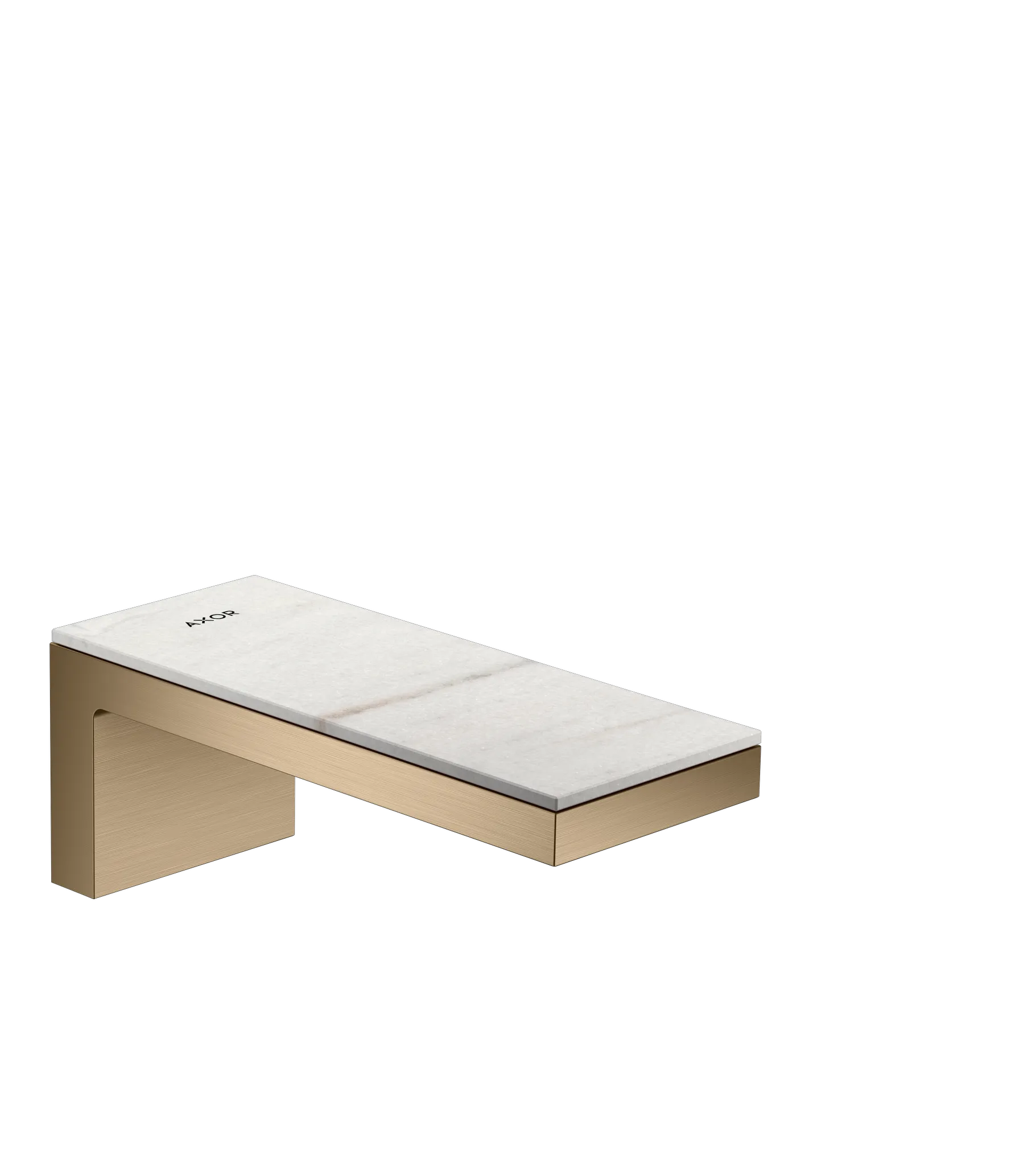 Hansgrohe AXOR MyEdition Mischer mit Platte 200 Marmor Lasa Covelano Vena Oro Hansgrohe AXOR MyEdition Mischer mit Platte 200 Marmor Lasa Covelano Vena Oro