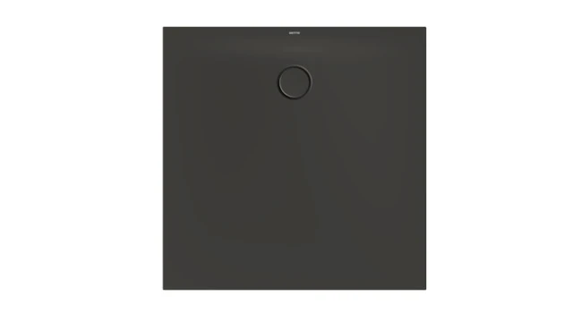 Bette quadrat Duschwanne „BetteFloor Side“ 1000 × 1000 mm mit BetteAntirutsch Pro, ohne Oberflächenveredelung, mit Minimum-Wannenträger, in Anthracite Bette quadrat Duschwanne „BetteFloor Side“ 1000 × 1000 mm mit BetteAntirutsch Pro, ohne Oberflächenveredelung, mit Minimum-Wannenträger, in Anthracite