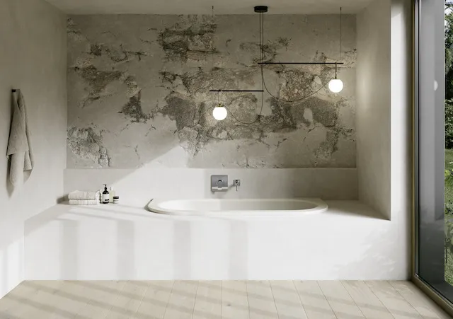 Bette BetteStarlet I Badewanne, oval, Jasmin, 1.650 x 750 mm, Randhöhe 30 mm, 2-Sitzer, Einbau, glasierter Titan-Stahl