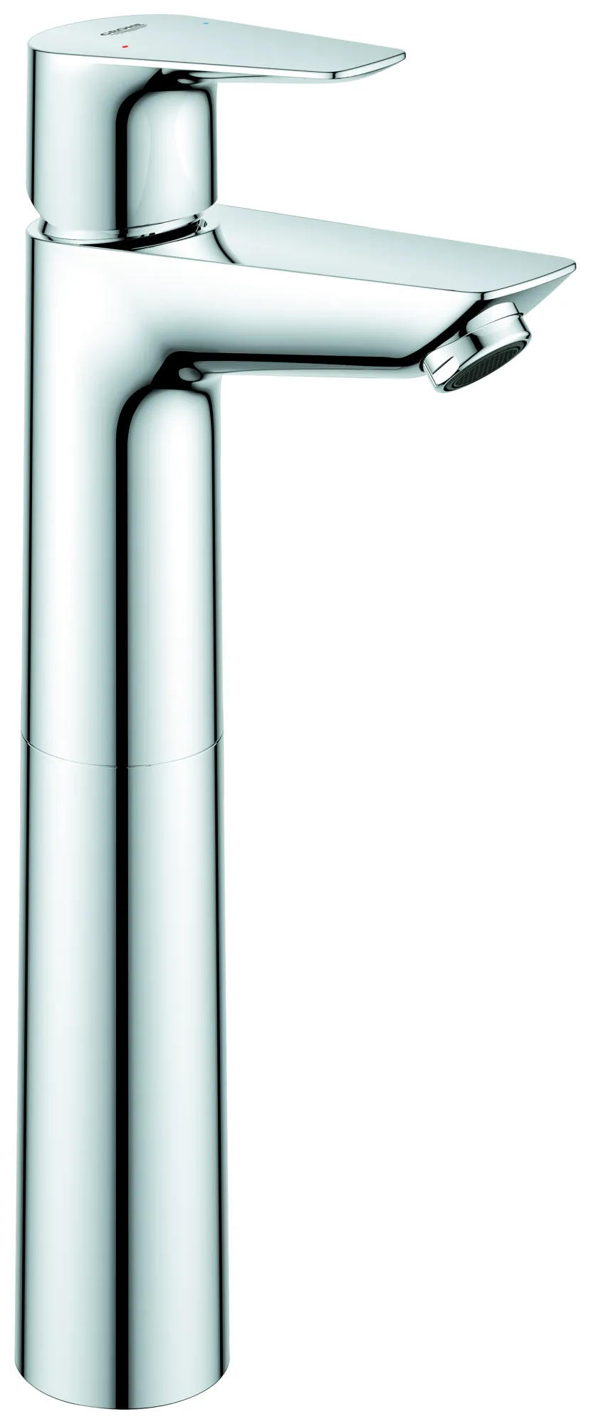 Einhand-Waschtischbatterie BauEdge 23761_1, XL-Size, für freistehende Waschschüsseln, glatter Körper, Einlochmontage, mit Temperaturbegrenzer, EcoJoy Mousseur 5,7 l/min, chrom Einhand-Waschtischbatterie BauEdge 23761_1, XL-Size, für freistehende Waschschüsseln, glatter Körper, Einlochmontage, mit Temperaturbegrenzer, EcoJoy Mousseur 5,7 l/min, chrom