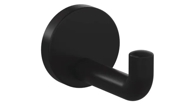 HEWI Einzelhaken Serie 477, Tiefschwarz