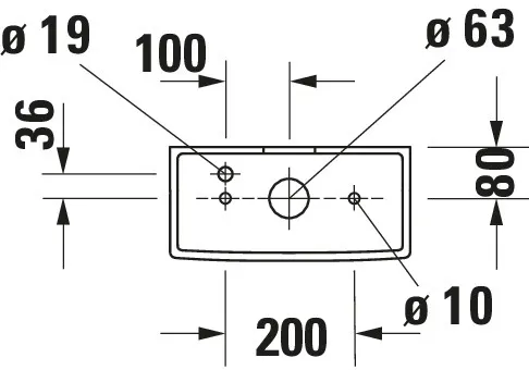 Spülkasten „Starck 3“ 39 × 36,5 × 18 cm Spülkasten „Starck 3“ 39 × 36,5 × 18 cm