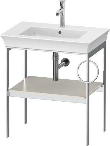 Duravit Konsole „White Tulip“ in Nordic Weiß Seidenmatt