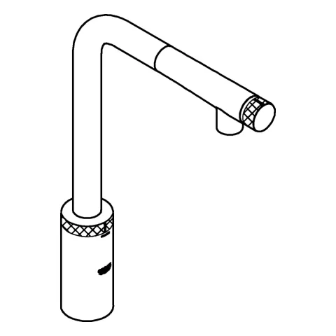 Grohe Minta SmartControl Spültischbatterie, Einlochmontage, chrom Grohe Minta SmartControl Spültischbatterie, Einlochmontage, chrom