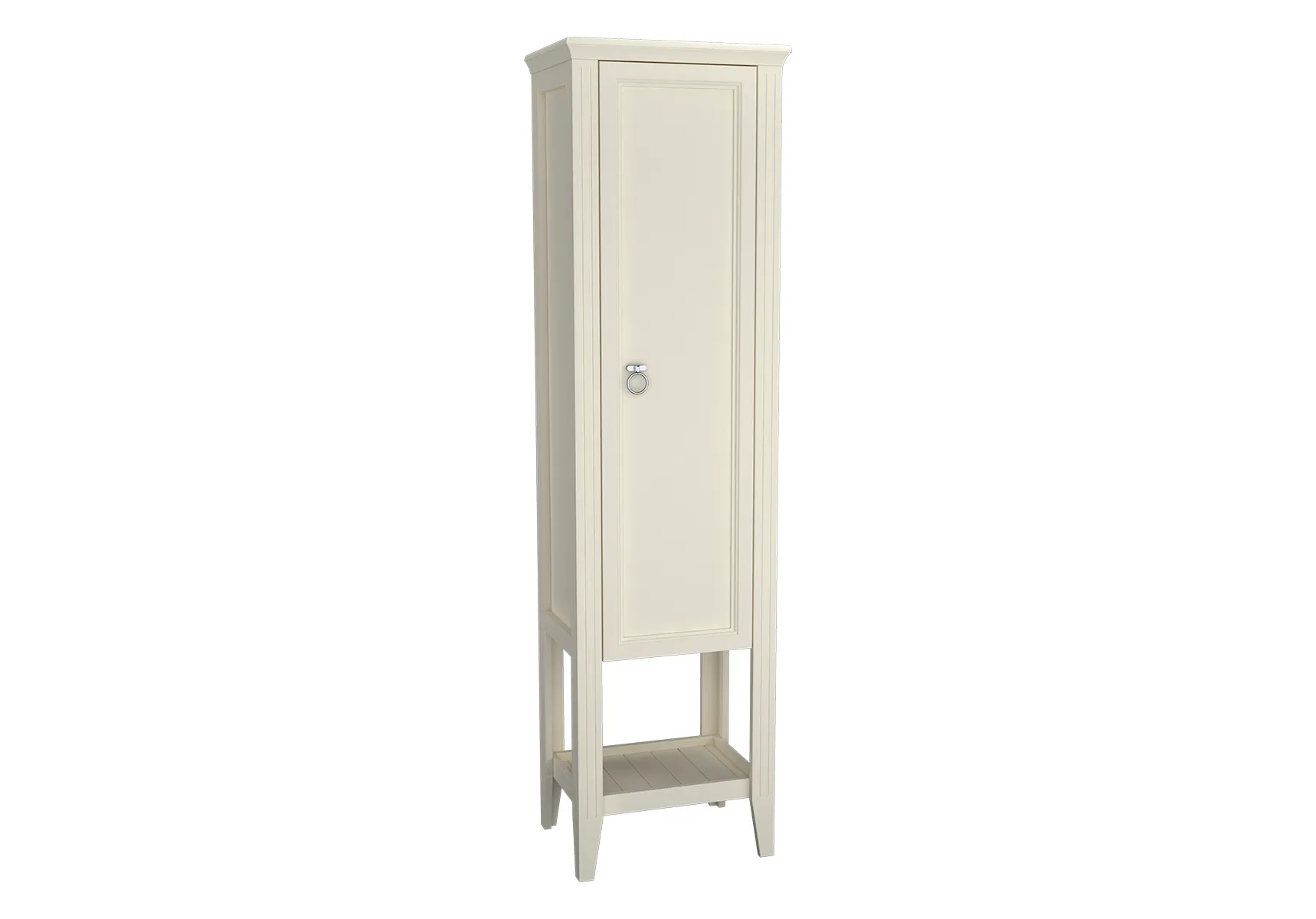 VitrA Valarte Hochschrank Breite 54 cm Höhe 197 cm Elfenbein Matt