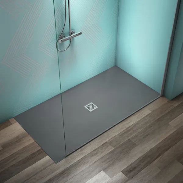 Ideal Standard Duschwanne „UltraFlatS+“ 90 × 170 cm in Quarzgrau Ideal Standard Duschwanne „UltraFlatS+“ 90 × 170 cm in Quarzgrau