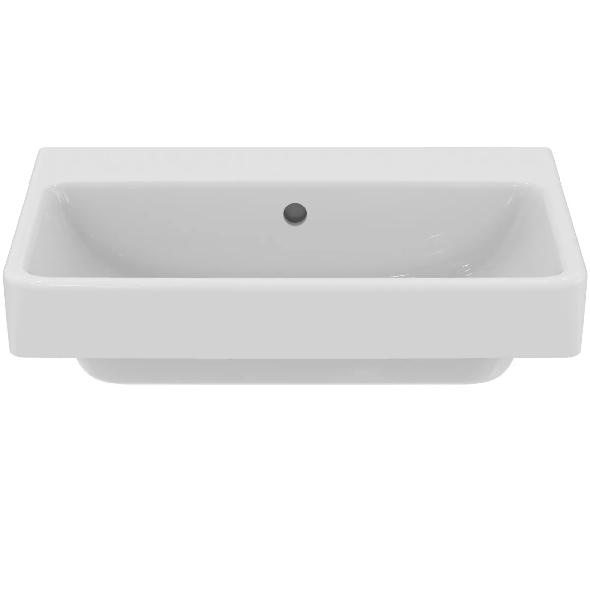 Ideal Standard Waschtisch i.life B ohne Hahnloch mit Überlauf Weiß 550x435x170mm Ideal Standard Waschtisch i.life B ohne Hahnloch mit Überlauf Weiß 550x435x170mm