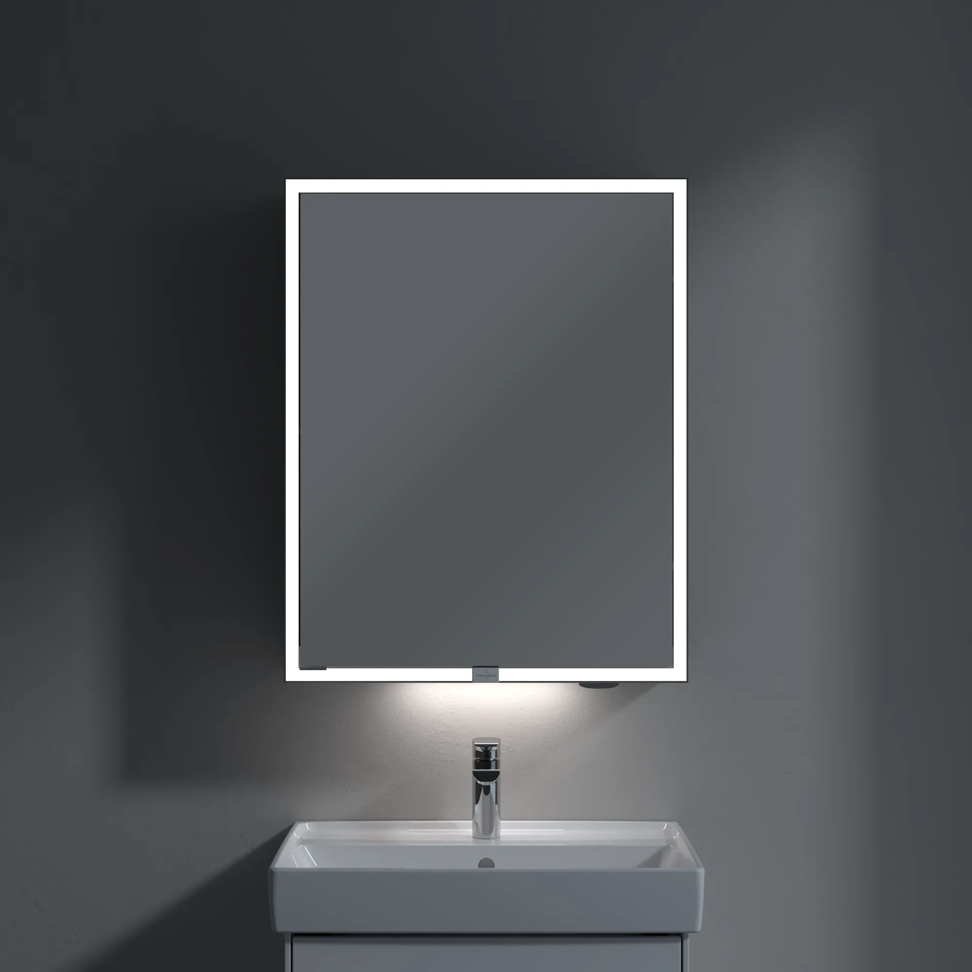 Villeroy & Boch Spiegelschrank „My View Now“ mit Sensorschalter 60 × 75 × 16,8 cm