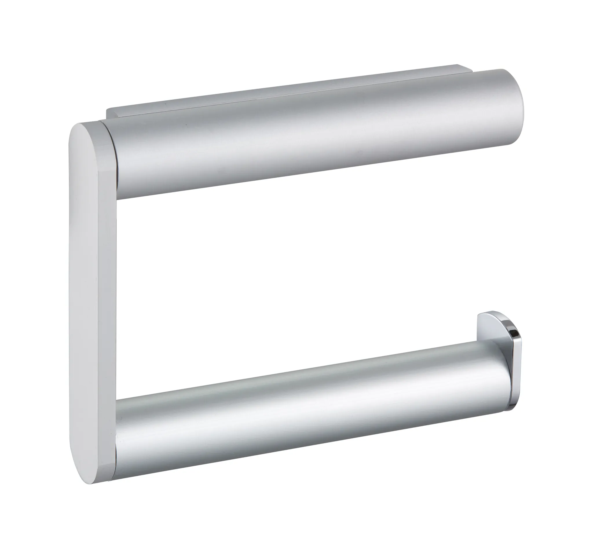 Plan 14962170000 Toilettenpapierhalter offene Form, rechte Ausführung silber-eloxiert