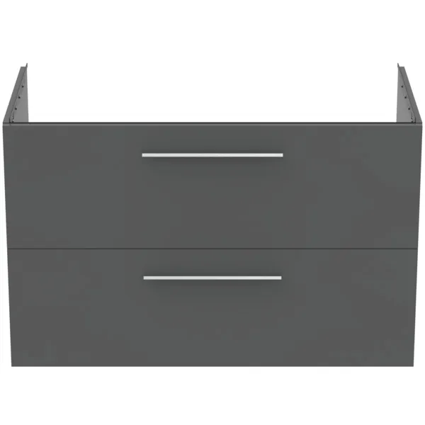 Ideal Standard Waschtischunterschrank „i.lifeB“ 100 × 63 × 50,5 cm Quarzgrau matt