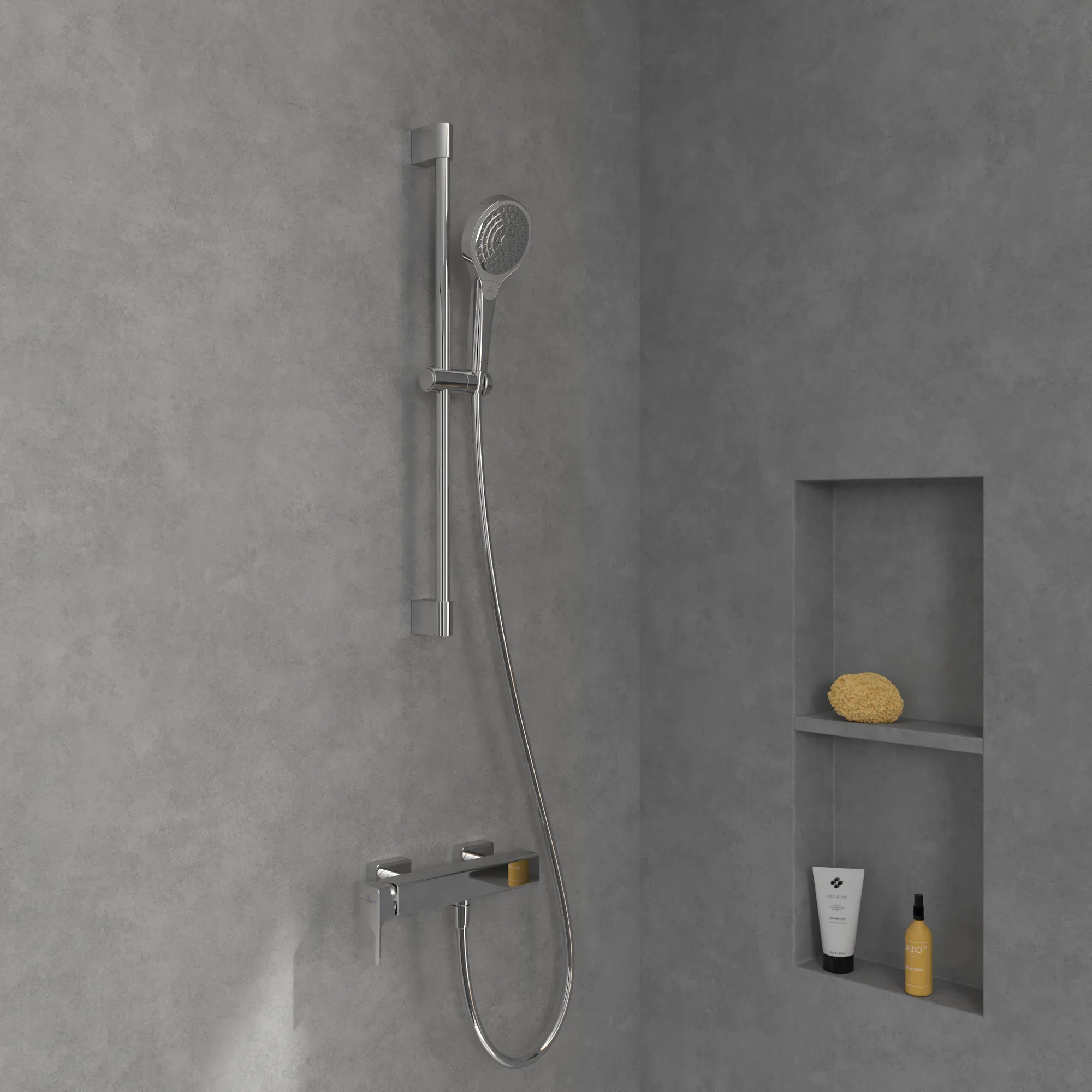 Villeroy & Boch Subway 3.0 Einhebel-Duscharmatur TVS112001000, 281 x 98 x 43 mm, Chrom Villeroy & Boch Subway 3.0 Einhebel-Duscharmatur TVS112001000, 281 x 98 x 43 mm, Chrom
