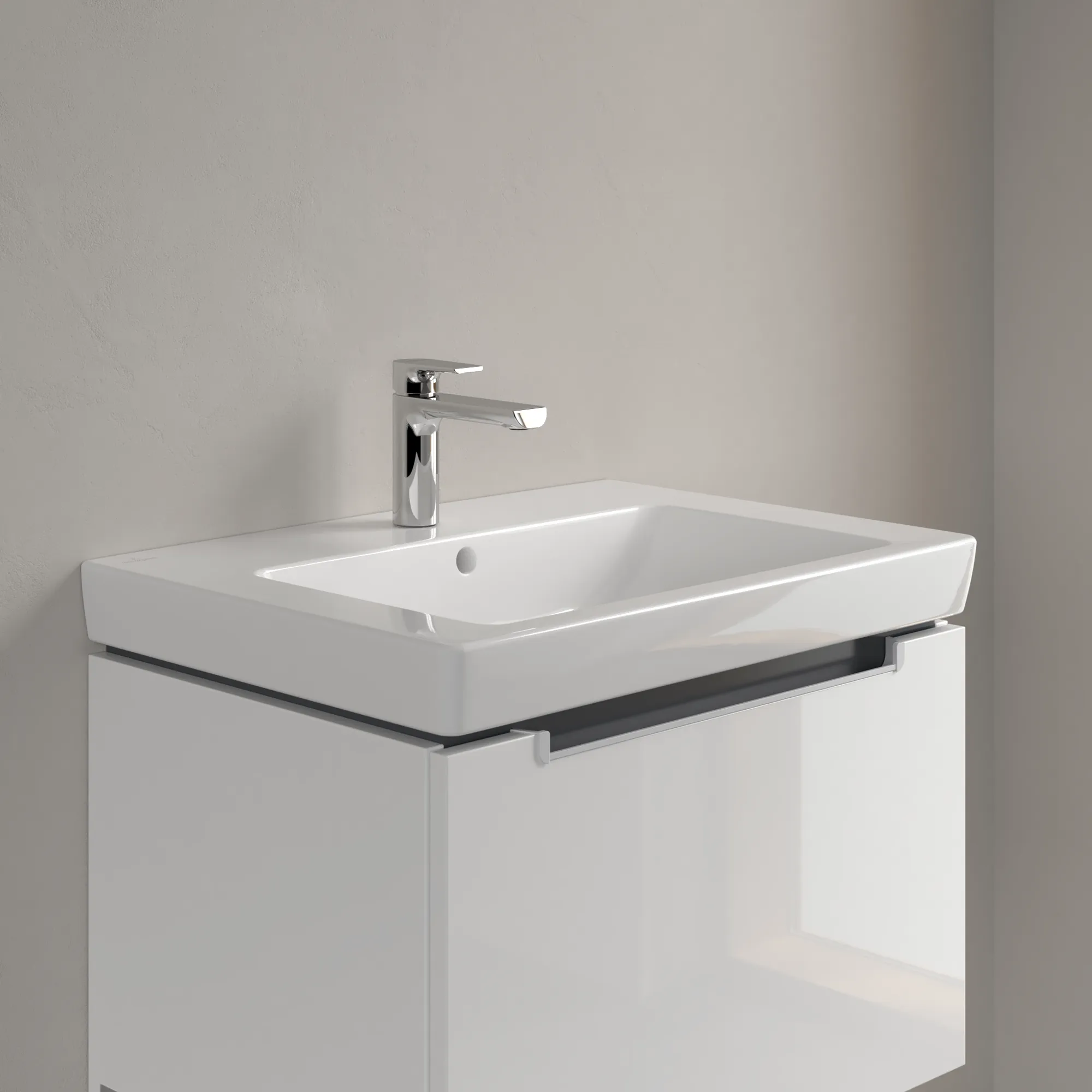 Villeroy & Boch Subway 2.0 Waschbecken, 650x470x180mm, weiß Alpin CeramicPlus, glänzend, mit Überlauf Villeroy & Boch Subway 2.0 Waschbecken, 650x470x180mm, weiß Alpin CeramicPlus, glänzend, mit Überlauf