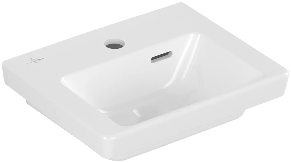 Villeroy & Boch Schrankwaschtisch Subway 3.0, 600x470x165mm, glänzend weiß Alpin, TitanCeram, Wandmontage Villeroy & Boch Schrankwaschtisch Subway 3.0, 600x470x165mm, glänzend weiß Alpin, TitanCeram, Wandmontage